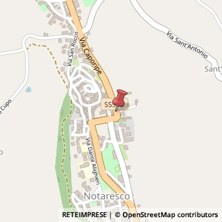 Mappa Via Circonvallazione,  3, 64024 Notaresco, Teramo (Abruzzo)