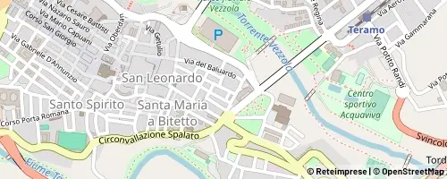 Mappa Teramo