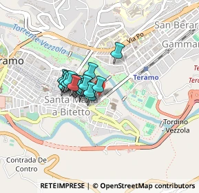 Mappa Via Porta Reale, 64100 Teramo TE, Italia (0.262)