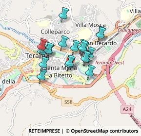 Mappa Via Porta Reale, 64100 Teramo TE, Italia (0.659)