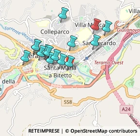 Mappa Via Porta Reale, 64100 Teramo TE, Italia (0.85467)