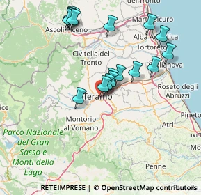 Mappa Via Porta Reale, 64100 Teramo TE, Italia (15.58176)