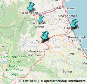 Mappa Via Porta Reale, 64100 Teramo TE, Italia (13.84067)