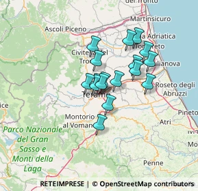 Mappa Via Porta Reale, 64100 Teramo TE, Italia (9.79765)