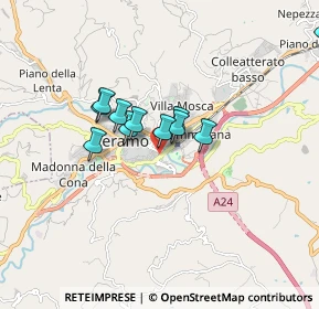Mappa Via Porta Reale, 64100 Teramo TE, Italia (1.38091)