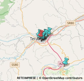 Mappa Via Porta Reale, 64100 Teramo TE, Italia (1.12091)