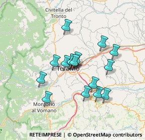 Mappa Via Porta Reale, 64100 Teramo TE, Italia (5.82438)