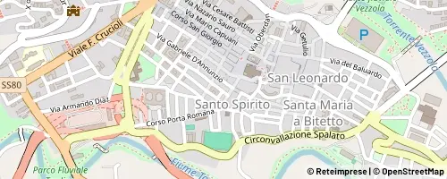 Mappa Teramo