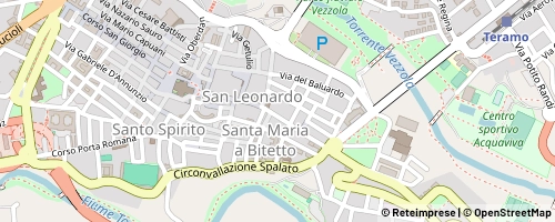Mappa Teramo