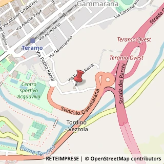 Mappa Via Giovanni Gentile, 22, 64100 Teramo TE, Italia, 64100 Teramo, Teramo (Abruzzo)