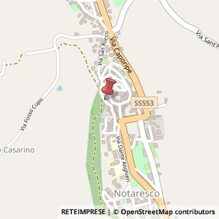 Mappa Via Scarponi, 2, 64024 Notaresco, Teramo (Abruzzo)