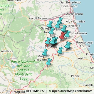Mappa Via Aldo Moro, 64010 Torricella Sicura TE, Italia (10.444)