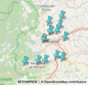 Mappa Via Aldo Moro, 64010 Torricella Sicura TE, Italia (6.81923)