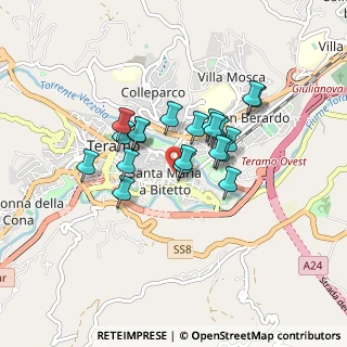 Mappa Vico Degli Orti, 64100 Teramo TE, Italia (0.668)