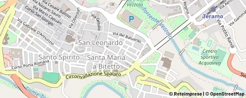 Mappa Teramo