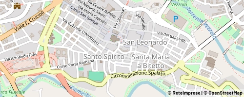 Mappa Téramo