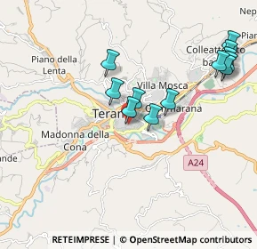 Mappa Via chiasso dell’anfiteatro, 64100 Teramo TE, Italia (2.07333)