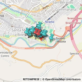 Mappa Via Bernardino Masci, 64100 Teramo TE, Italia (0.22857)