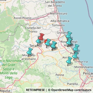 Mappa 64020 Canzano TE, Italia (13.29083)
