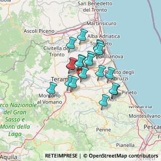 Mappa 64020 Canzano TE, Italia (10.0305)