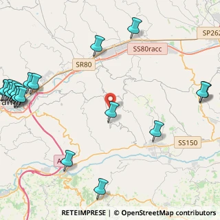 Mappa 64020 Canzano TE, Italia (6.93579)
