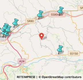 Mappa 64020 Canzano TE, Italia (6.79364)