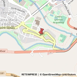 Mappa Via Giovanni Bona, 27, 64100 Teramo, Teramo (Abruzzo)