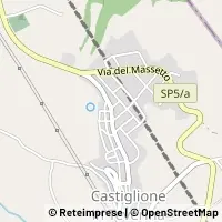 Map Castiglione in Teverina