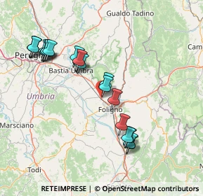 Mappa Via Grignano, 06038 Spello PG, Italia (16.4)
