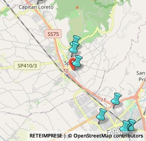 Mappa Via Centrale Umbra SS.75 KM 24, 06038 Spello PG, Italia (3.24727)