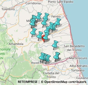 Mappa Piazza Umberto I, 63068 Montalto delle Marche AP, Italia (11.9485)