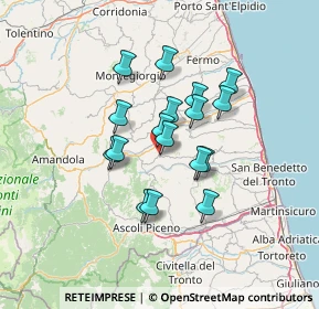 Mappa Piazza Umberto I, 63068 Montalto delle Marche AP, Italia (10.63176)