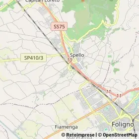 Mappa Spello
