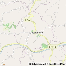 Mappa Cossignano