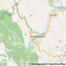 Mappa Amandola