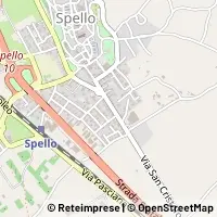 Karte Spello