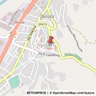 Mappa Piazza dei Consoli, 29, 06053 Deruta, Perugia (Umbria)