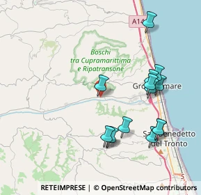 Mappa Via Tesino, 63065 Ripatransone AP, Italia (4.26143)