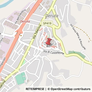 Mappa Via Fabbretti, 5, 06053 Deruta, Perugia (Umbria)