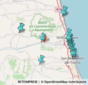 Mappa SP Valtesino, 63065 Ripatransone AP, Italia (4.67786)