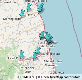 Mappa Via degli Oleandri, 63065 Ripatransone AP, Italia (13.83417)