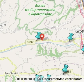 Mappa Via degli Oleandri, 63065 Ripatransone AP, Italia (4.001)