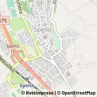 Térkép Spello