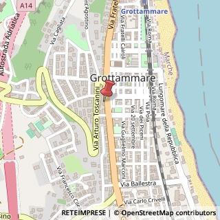 Mappa Via Montegrappa, 18, 63066 Grottammare, Ascoli Piceno (Marche)