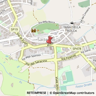 Mappa Corso Giuseppe Garibaldi, 16, 53047 Sarteano, Siena (Toscana)