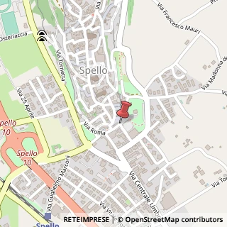 Mappa Via Sant'Anna, 2, 06038 Spello PG, Italia, 06038 Spello, Perugia (Umbria)