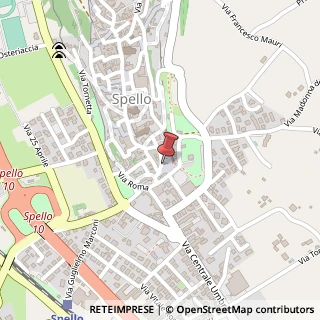 Mappa Via Consolare, 36, 06038 Spello, Perugia (Umbria)