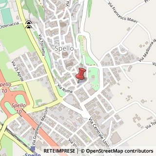Mappa Via Consolare, 32, 06038 Spello, Perugia (Umbria)