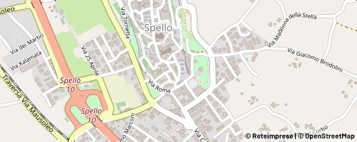 Mappa Spello