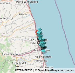 Mappa Via Marconi, 63013 Grottammare AP, Italia (8.93)